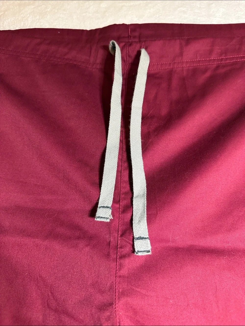 Garnet Men's FSU Drawstring Scrub Pants